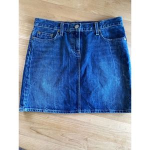 J Crew Jean Skirt size 29